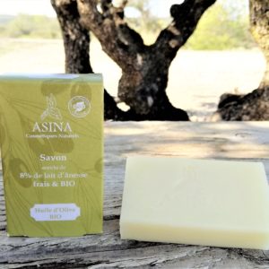Savon Lait d’ânesse BIO & Huile d’Olive BIO