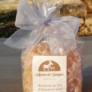 Bonbons Lait d'ânesse BIO & Miel de Lavande BIO