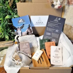 Coffret cosmétiques solides